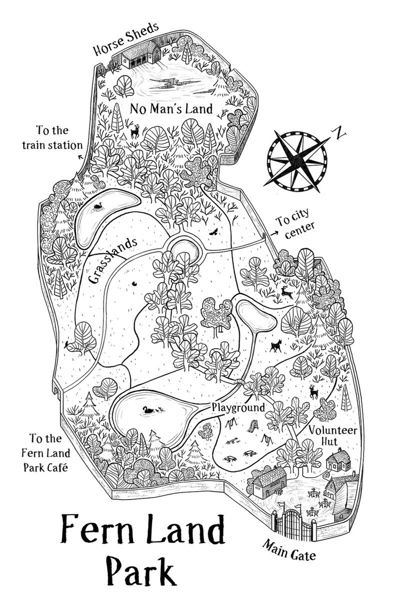 Map of fernland park